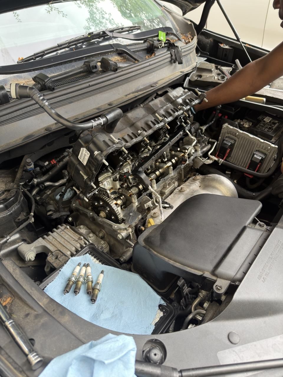 Engine Repair in Progress, Tembo Auto Repair LLC, Duluth GA